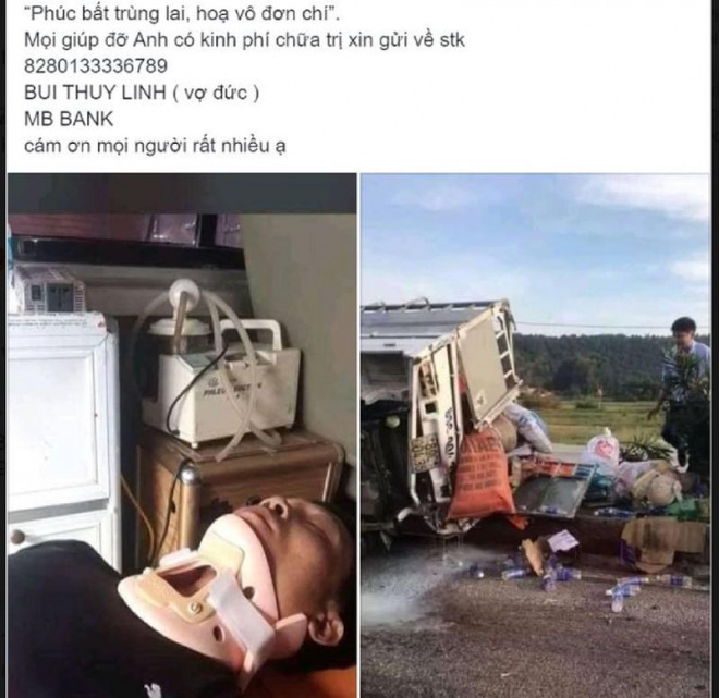 Giả mạo vợ tài xế của xe cứu trợ bị tai nạn để lừa tiền - 2