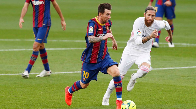 Real hạ Barca ở &#34;Siêu kinh điển&#34;: Báo chí TBN tiếc cho Messi, chỉ trích VAR - 1