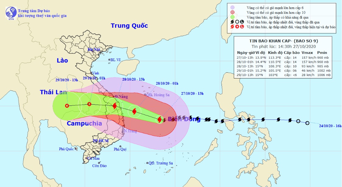 Nếu bão số 9 vào đất liền giữ nguyên cường độ, nhà cấp 4 có thể bị phá hủy hàng loạt - 1