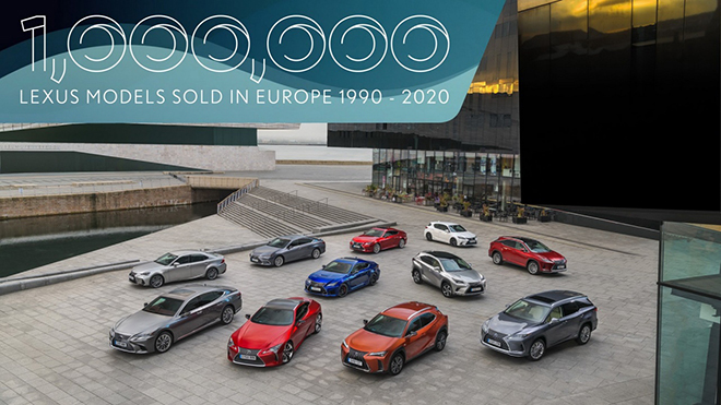 Lexus cán mốc 1 triệu xe bán ra tại thị trường châu Âu - 1