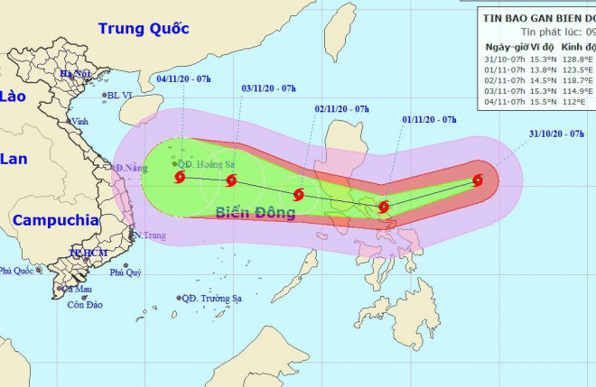 Siêu bão Goni giật trên cấp 17 đang vào Biển Đông - 1