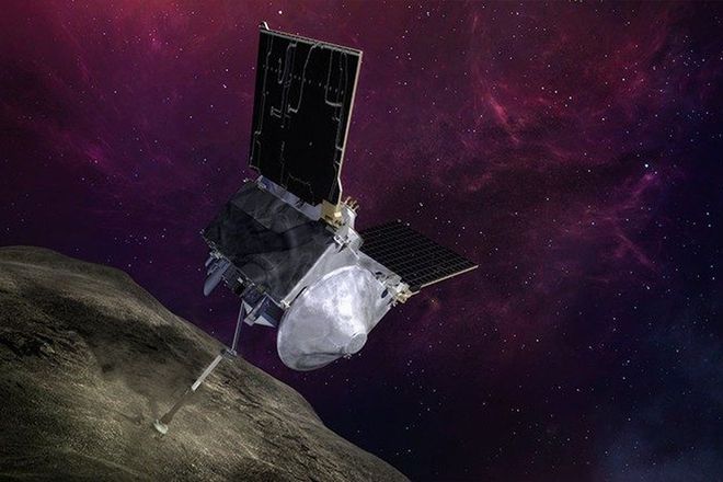 NASA spacecraft spills asteroid material samples into space - 2