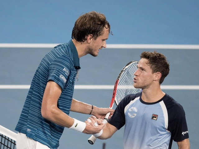 Video tennis Schwartzman - Medvedev: Sức mạnh hủy diệt, thần tốc vào bán kết