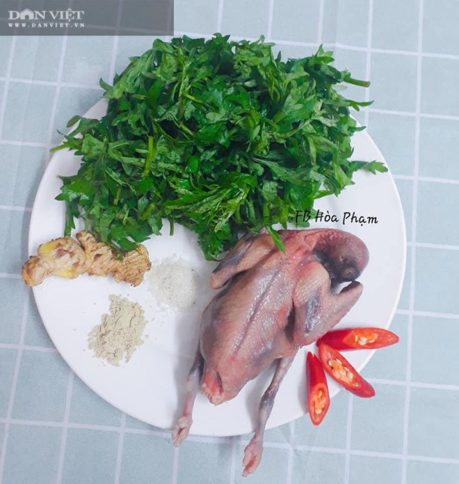 Mẹo nấu chim bồ câu hấp ngải cứu tam thất không tanh, không đắng - 1