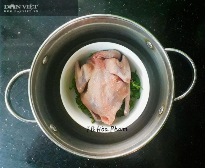 Mẹo nấu chim bồ câu hấp ngải cứu tam thất không tanh, không đắng - 6