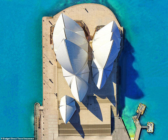 Những tòa nhà ấn tượng nhất thế giới khi chụp từ trên cao - 3