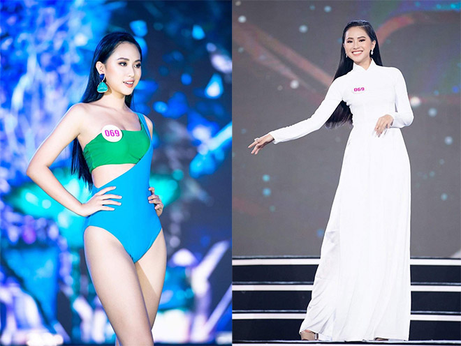 Miss Vietnam 2020 contestant has a 95cm third round, winning 10 swimming medals - 4