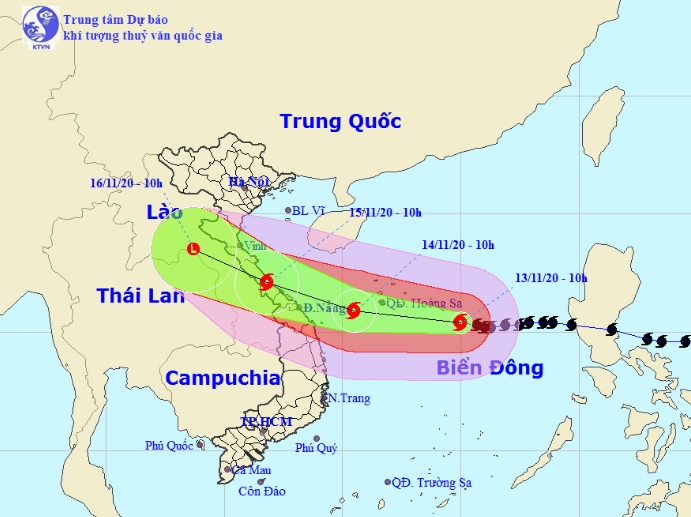 Bão số 13 Vamco di chuyển khó lường, lên phương án di dời hàng trăm nghìn hộ dân - 1