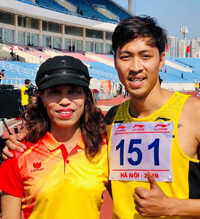 My Tien beauty grabbed HCV 100m, stunned Nguyen Thi Oanh 4 HCV - 2