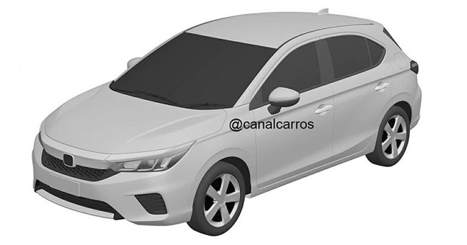 Honda City 2021 sẽ có bản hatchback cạnh tranh với Toyota Yaris và Mazda2 - 1