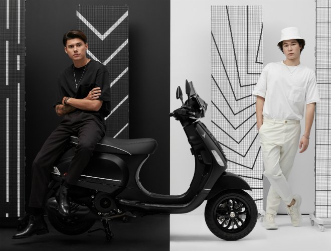 Vespa S 125 i-Get bản đặc biệt, màu đen đậm cá tính - 1