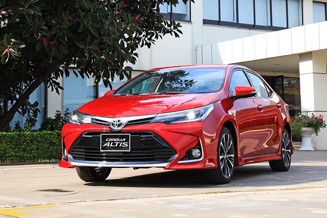 Bảng giá xe Toyota Corolla Altis lăn bánh tháng 11/2020 - 1