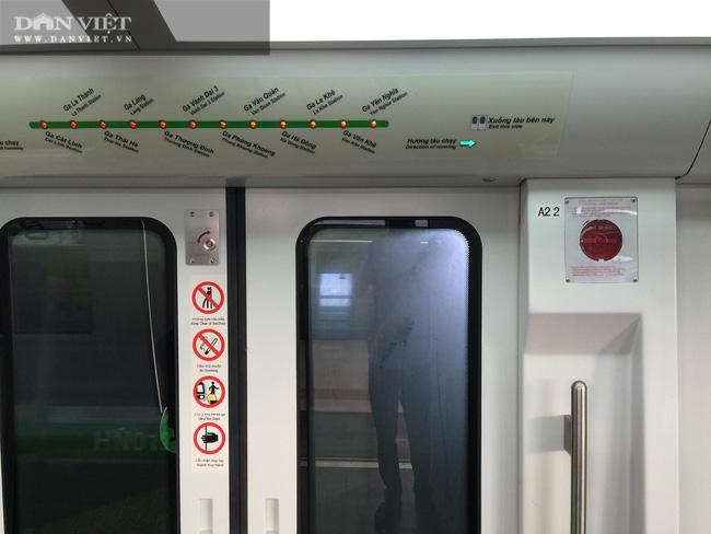 Bên trong tàu Cát Linh - Hà Đông công nghệ Trung Quốc có gì đặc biệt? - 6