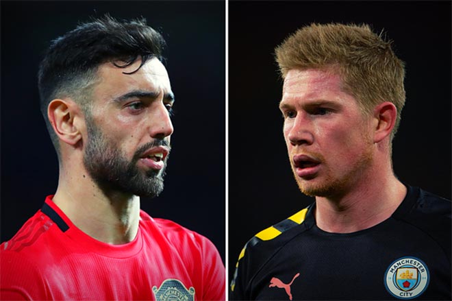 Bruno Fernandes, De Bruyne so kè trong top tiền vệ hay nhất châu Âu - 1