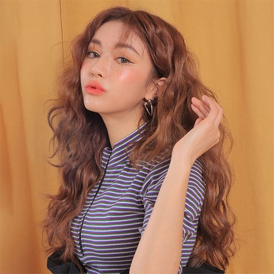 Các kiểu tóc nữ gợn sóng đẹp nhất số 19  Ulzzang hair Korean long hair  Long hair styles