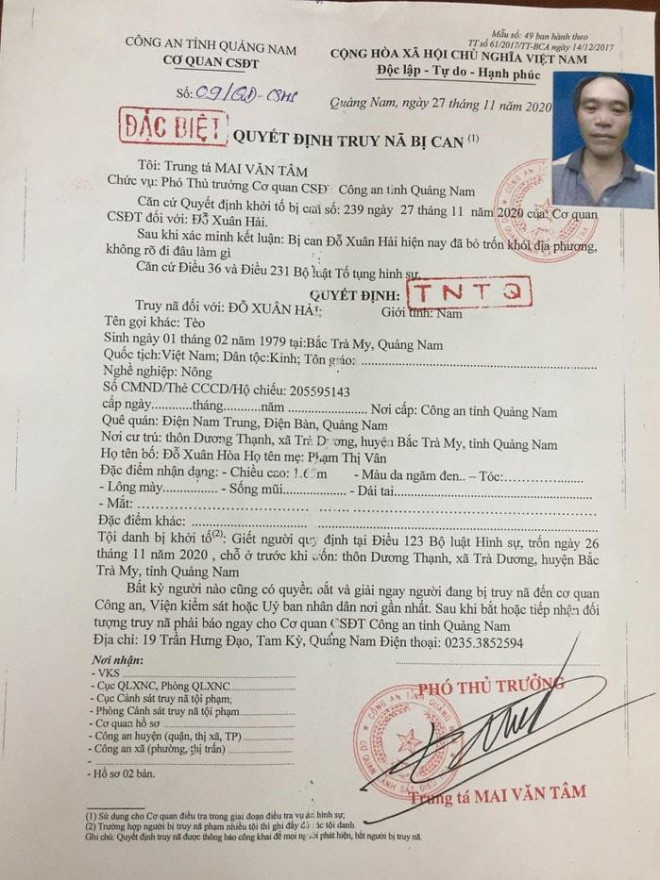 The Quang Nam Shooting: Special Wanted by Do Xuan Hai - 3