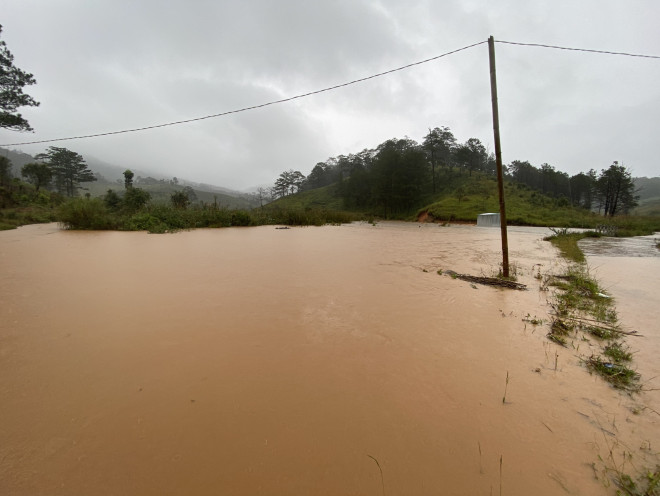 Lam Dong: Floods washed away 4 tourists, 2 disappeared - 3