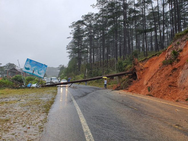 Lam Dong: Floods washed away 4 tourists, 2 people disappeared - 5