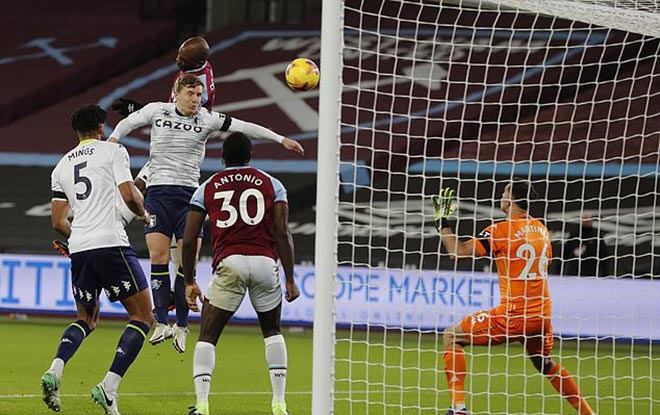 Video West Ham - Aston Villa: Đau đớn penalty đập xà & bàn thắng hụt phút 90+1 - 1