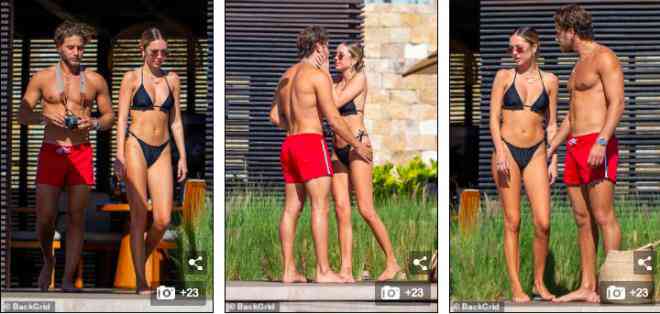 Delilah Belle Hamlin mặc bikini ngọt ngào quyến rũ, liên tục tình tứ bạn trai - 1