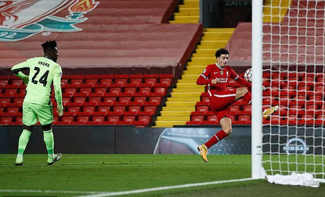 Liverpool - Ajax: goalkeeper error, save 