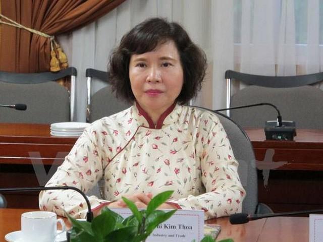 The Secretariat expelled former Vice Minister of Industry and Commerce Ho Thi Kim Thoa - 1