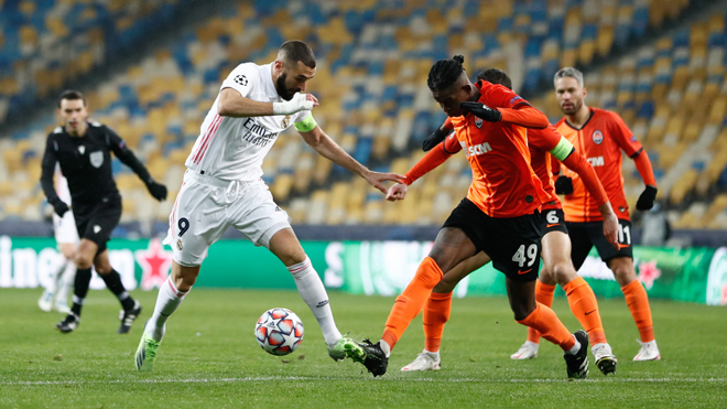 Shakhtar Donetsk - Real Madrid: Total helplessness, 