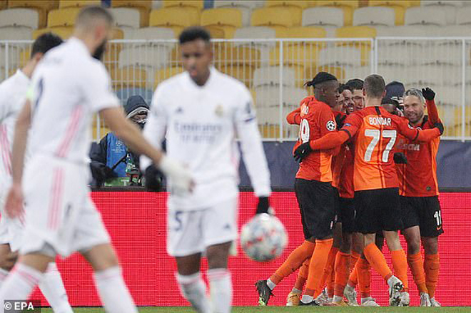 Shakhtar Donetsk - Real Madrid: Total helplessness, 