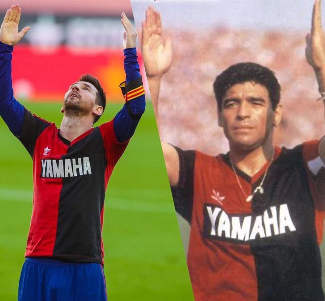 Con trai Maradona yêu cầu Messi làm điều không tưởng, Barca choáng váng - 1
