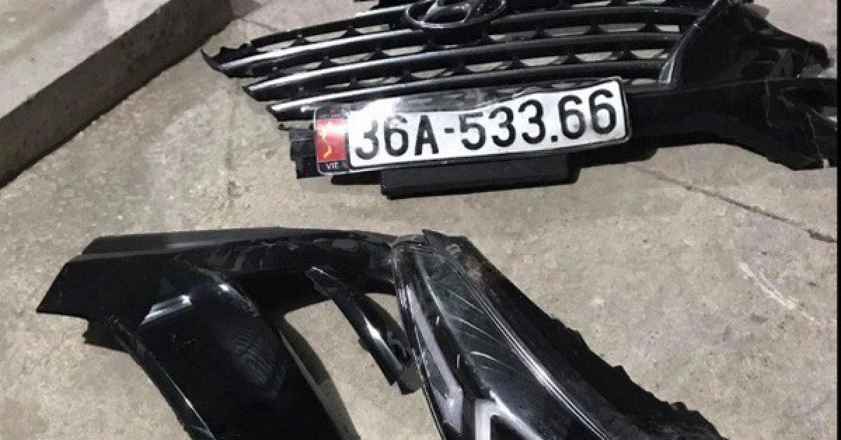 Xe ô tô tông chết người đi xe máy rồi rời khỏi hiện trường, rơi BKS 36A-533.66 - 2