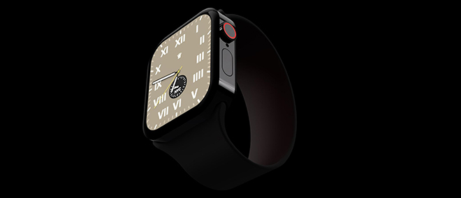 Choáng với concept Apple Watch Series 7 theo phong cách iPhone 12 - 1