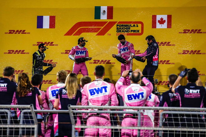 Đua xe F1, Sakhir GP: Perez “giải hạn” chiến thắng, &#34;Báo hồng&#34; lần đầu vô địch - 1