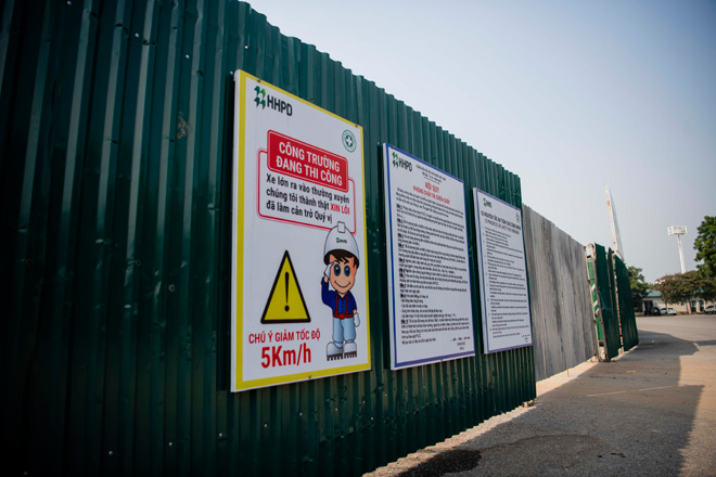 Flycam: SVĐ Mỹ Đình đang “thay áo mới” chào đón SEA Games 31 - 10