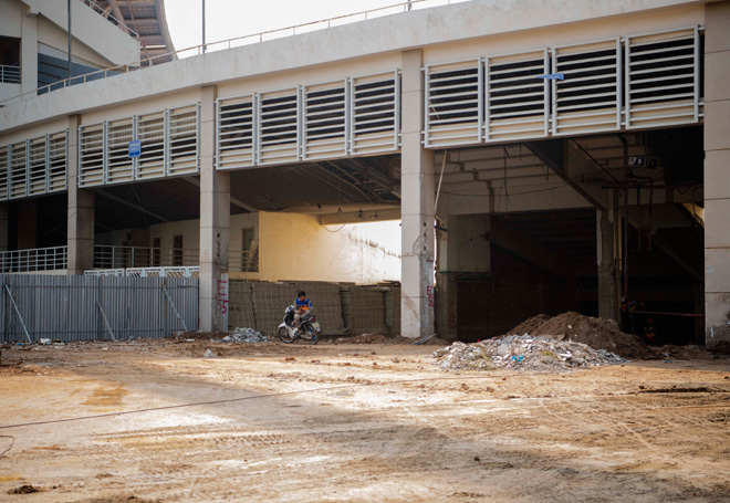 Flycam: SVĐ Mỹ Đình đang “thay áo mới” chào đón SEA Games 31 - 6