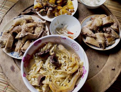 Măng rối khô nấu vịt - 2