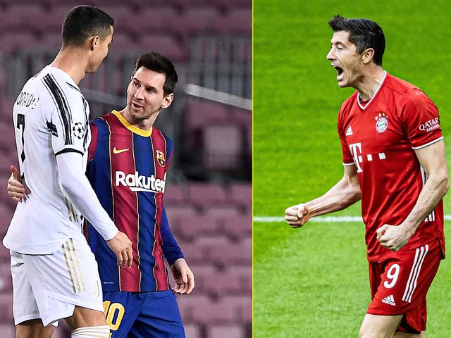 Ronaldo - Messi tranh FIFA The Best với Lewandowski, Neymar bị loại phản ứng gắt - 1