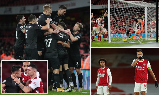 Sững sờ vòng 12 Ngoại hạng Anh: "Ông lớn" tái mặt, MU - Man City khiến khán giả sốc - 1
