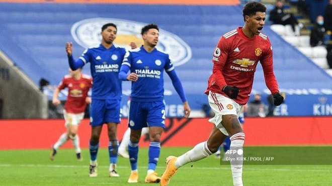 MU hụt thắng: Rashford vẫn "nối gót vàng" Rooney và Ronaldo, Cavani lập kỷ lục - 1
