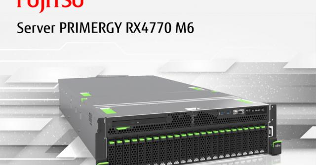 Thích nghi trong Thời đại số cùng máy chủ Fujitsu Primergy RX4770 M6