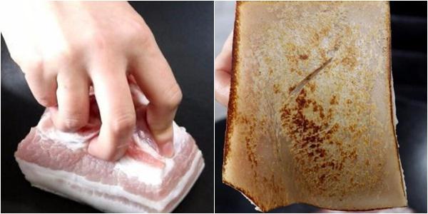 Thịt lợn đầy lông, học ngay 2 cách làm sạch trong "vài nốt nhạc" thay vì dùng nhíp - 1