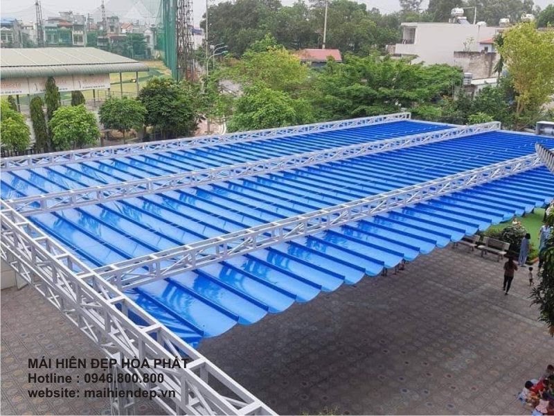 Mái hiên đẹp Hòa Phát - Nhà cung cấp sản phẩm mái che uy tín chất lượng - 1