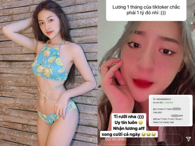 Hot girl khuấy đảo TikTok Việt Nam kiếm 1 tỷ/tháng &#34;dễ như bỡn&#34;: Thực hư ra sao? - 1