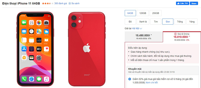 Điểm mặt smartphone giảm giá kịch sàn đầu tháng 10 - 3