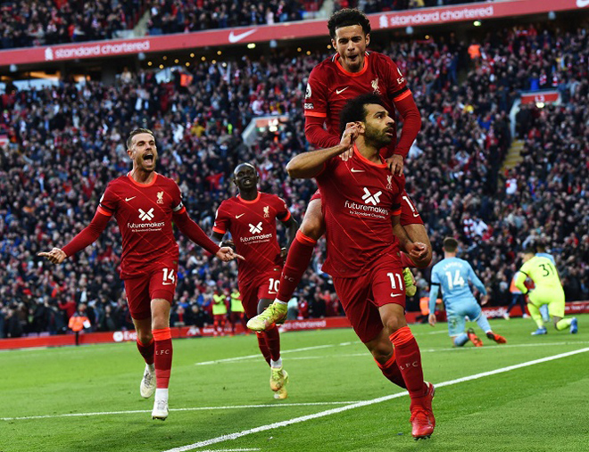 Salah phấn khích vì &#34;phá lưới&#34; Man City, lớn tiếng về cuộc đua vô địch - 1