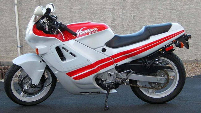 10. Honda CBR600F 1987
