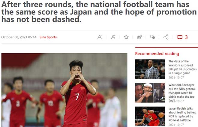 Báo Trung Quốc mơ World Cup sau trận thắng Việt Nam, vẫn “dằn mặt” HLV Li Tie - 1