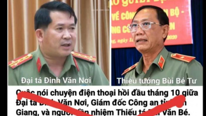 Khởi tố vụ án liên quan việc cắt ghép file ghi âm của GĐ Công an An Giang - 3