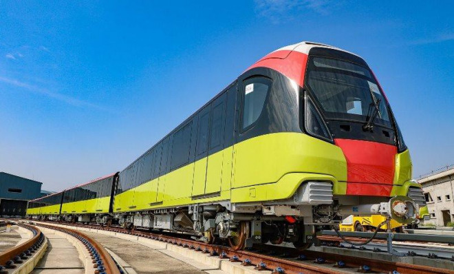 Toàn cảnh các đoàn tàu Nhổn - ga Hà Nội chuẩn bị vận hành tổng thể - 8