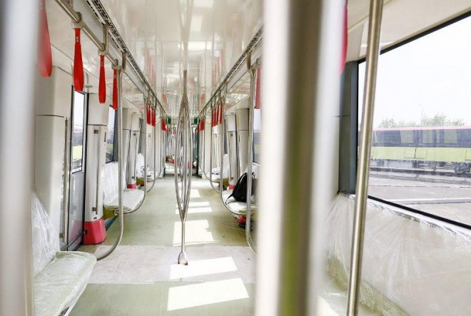 Toàn cảnh các đoàn tàu Nhổn - ga Hà Nội chuẩn bị vận hành tổng thể - 10