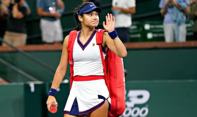"Queen"  Raducanu lost outright in Indian Wells, the price of fame - 1